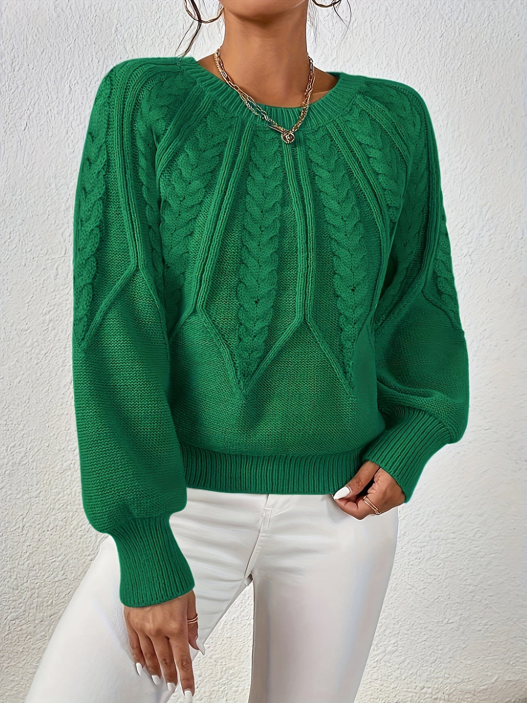 Jane™ - Elegant Long-Sleeved Sweater