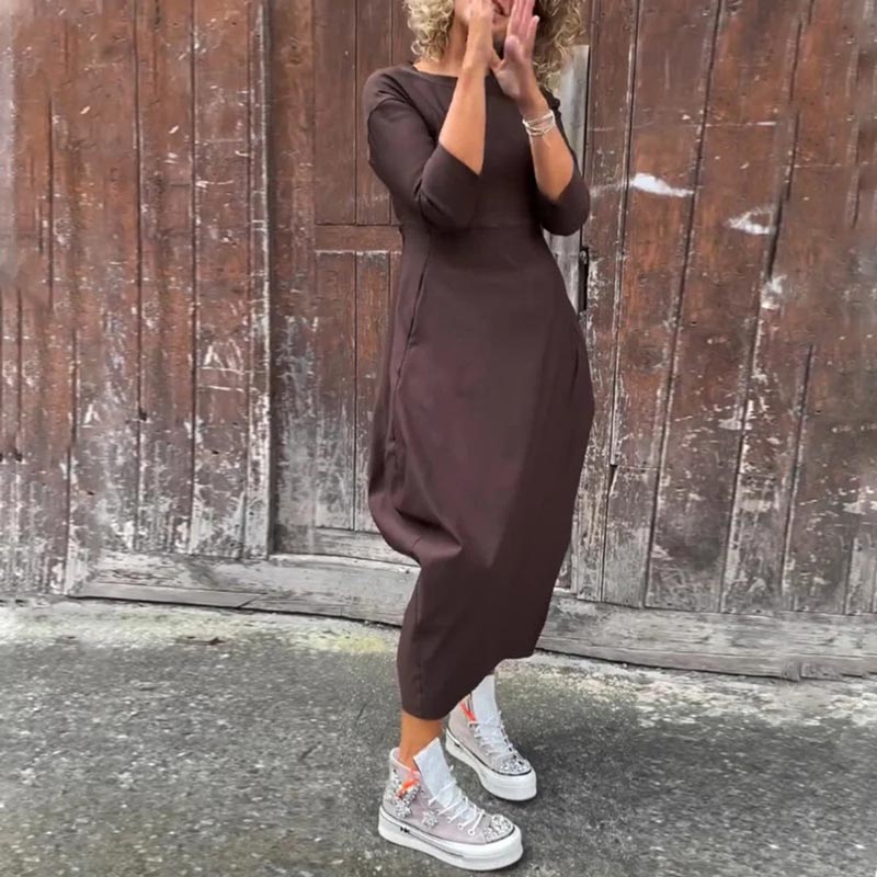 Elsbeth™ - Elegant Women's Dress With Pockets