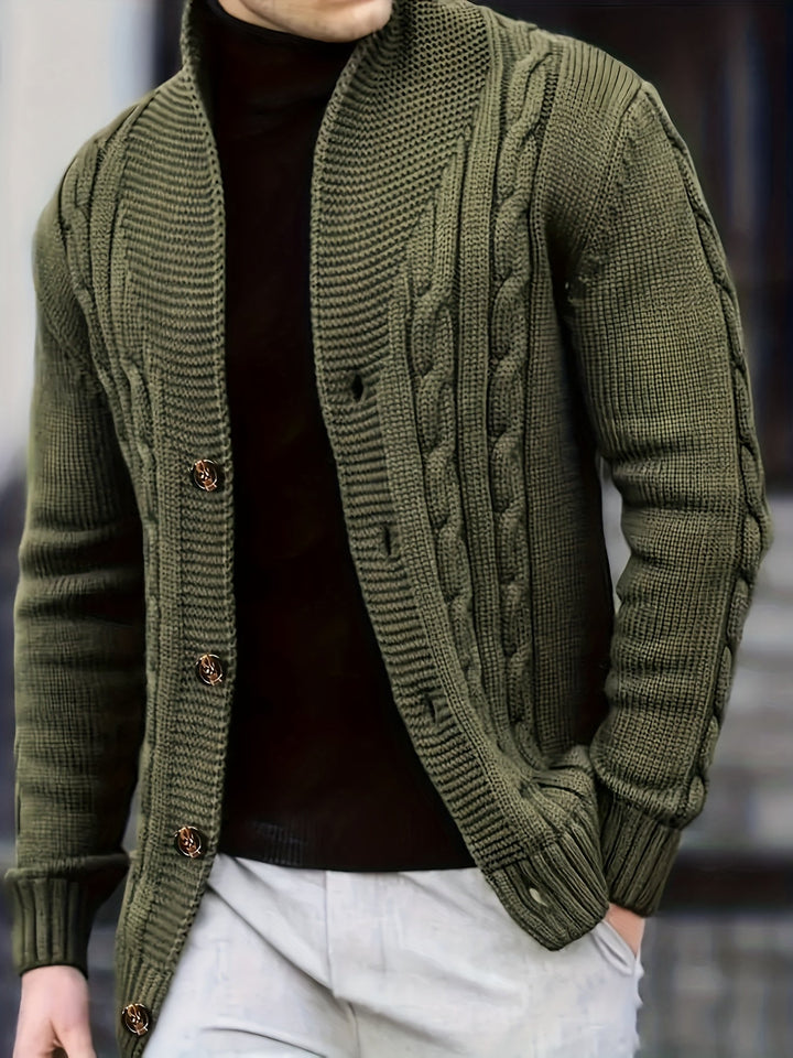 Donovan | Men's long-sleeve button-up cardigan
