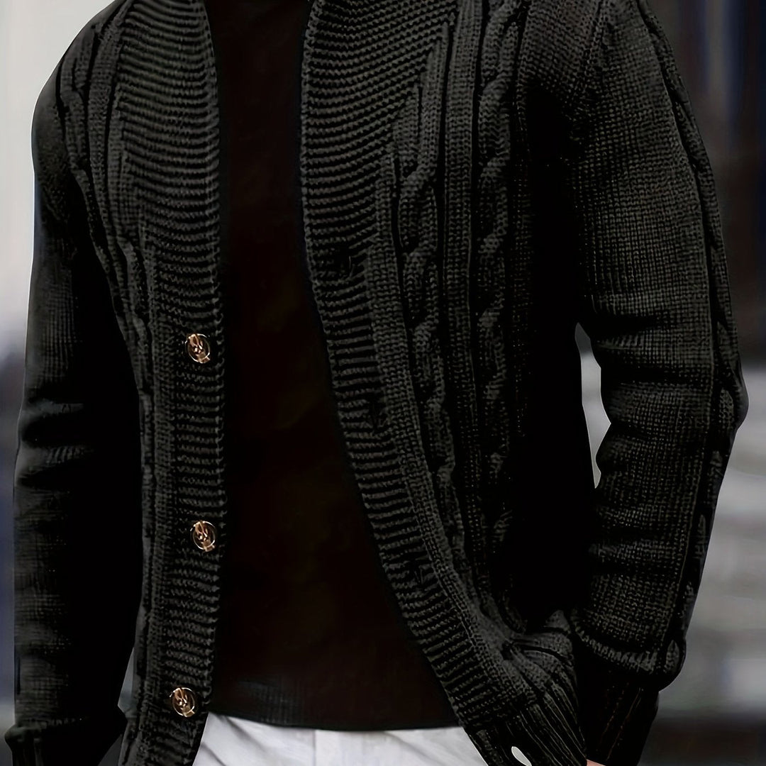 Donovan | Men's long-sleeve button-up cardigan