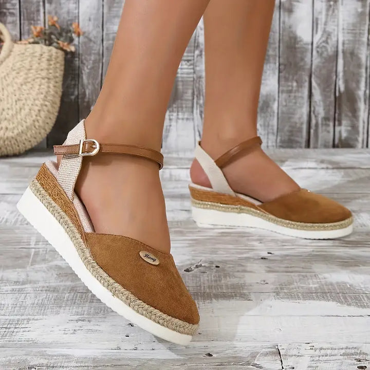 Alfonsa | Orthopedic Platform Sandals, Breathable and Relaxed