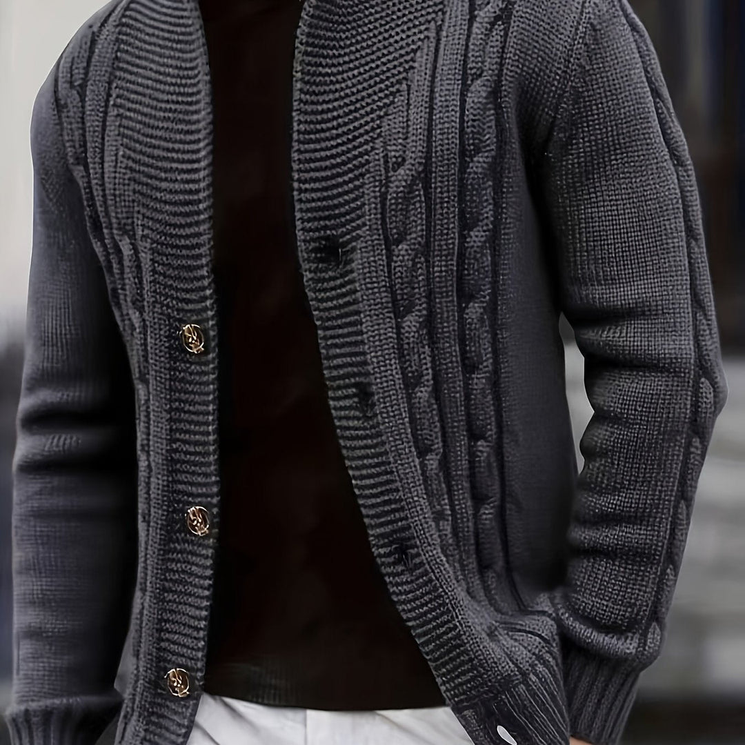Donovan | Men's long-sleeve button-up cardigan