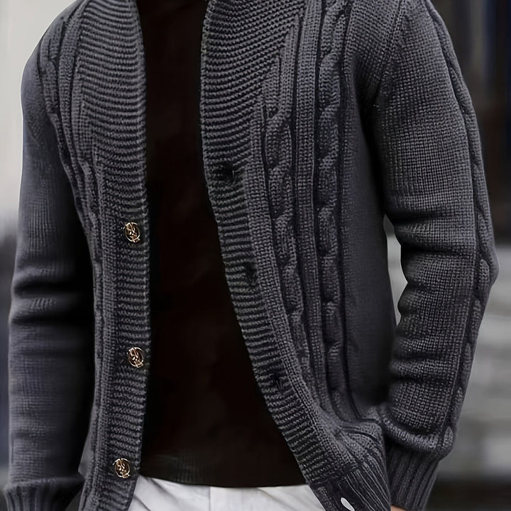 Donovan | Men's long-sleeve button-up cardigan