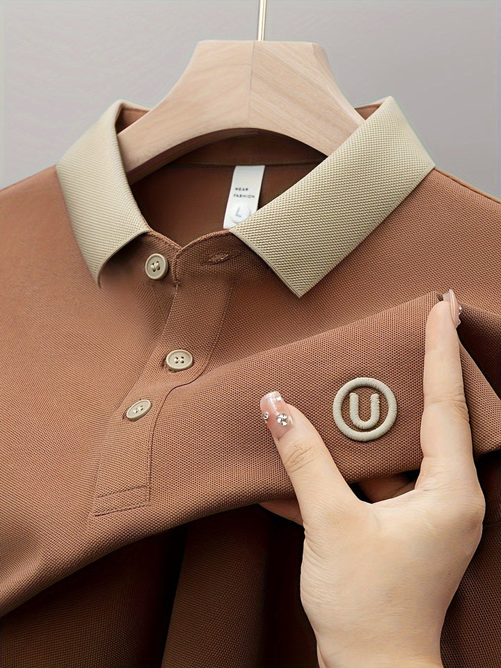Finn™ - Embroidered Short-Sleeve Polo Shirt