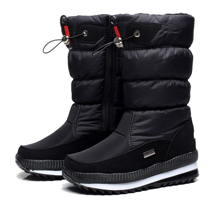 Lara - Non-Slip and Waterproof Faux Fur Snow Boots