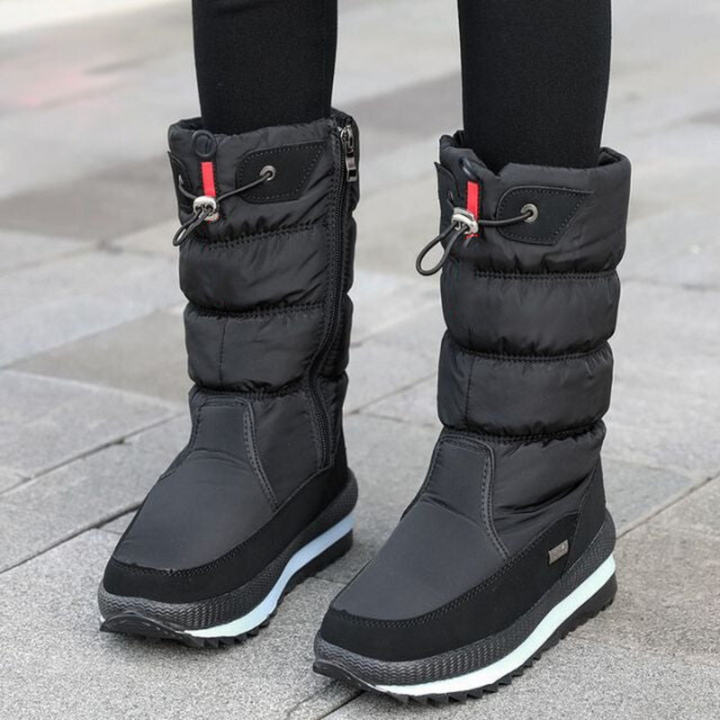 Lara - Non-Slip and Waterproof Faux Fur Snow Boots