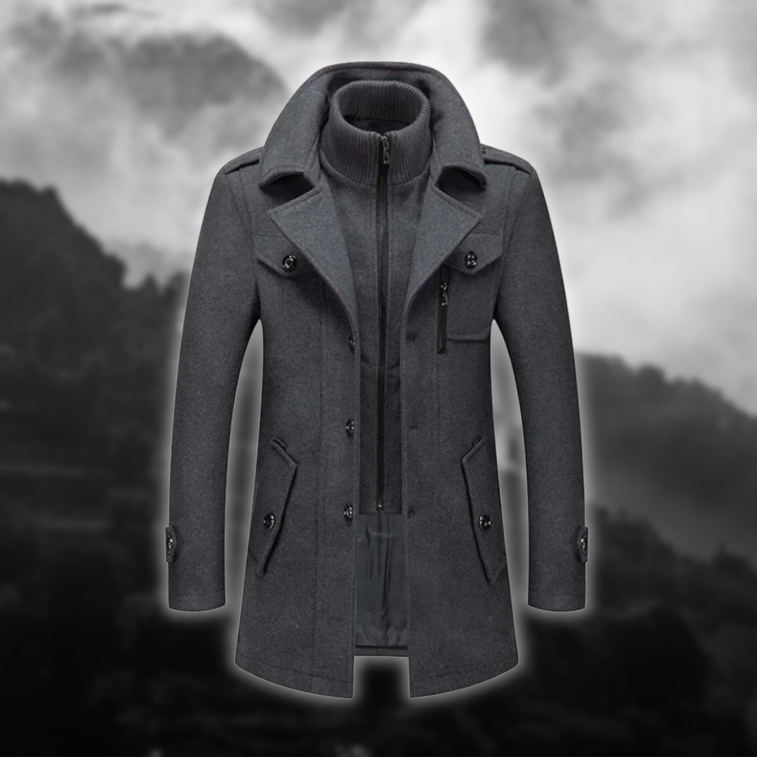 Men's wool coat