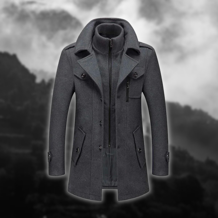 Men's wool coat