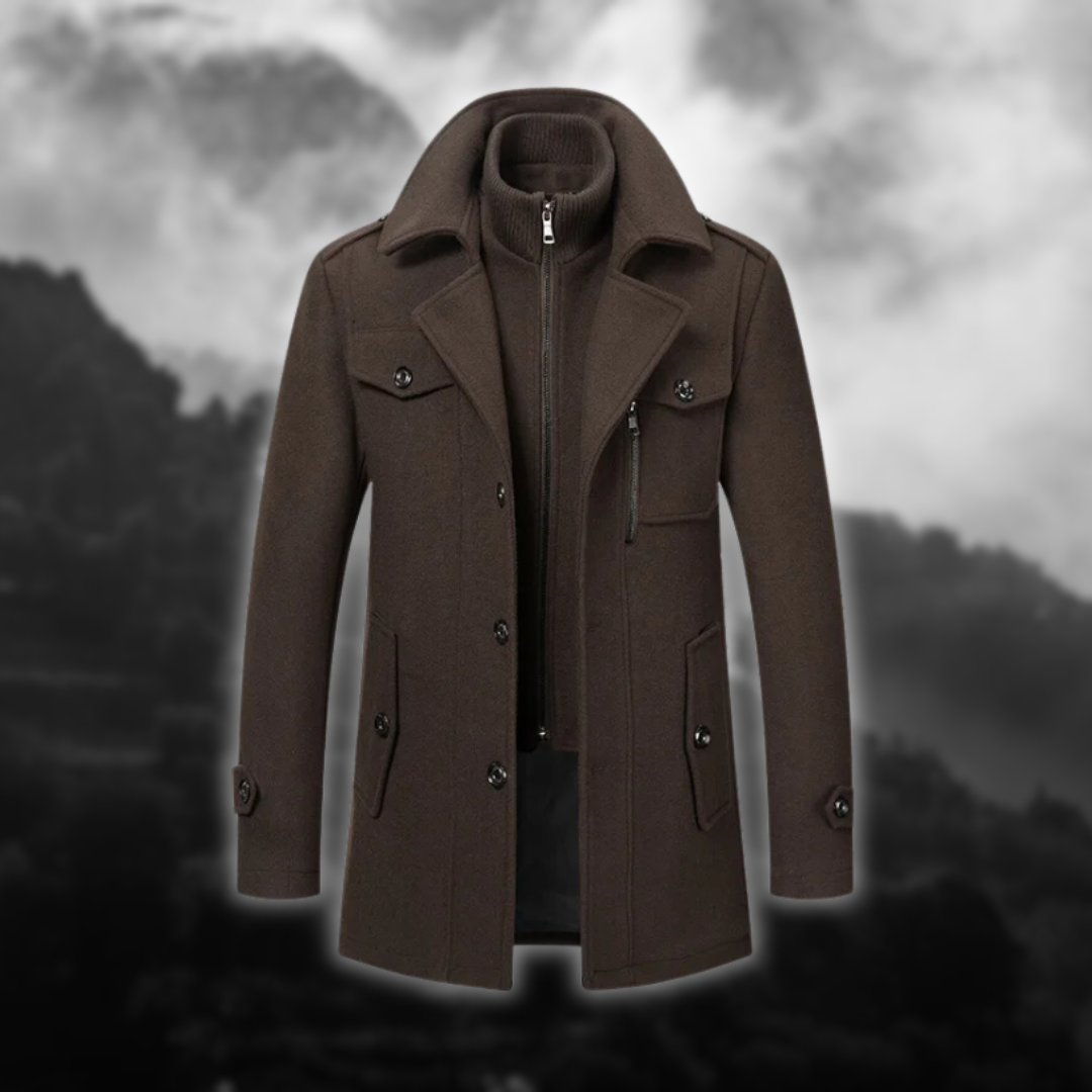 Men's wool coat