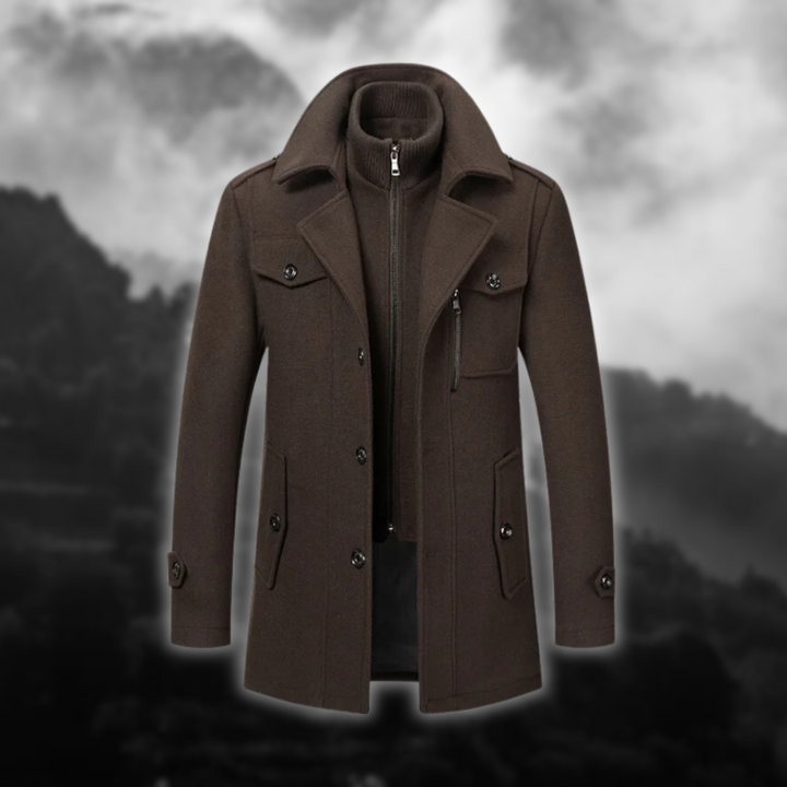 Men's wool coat