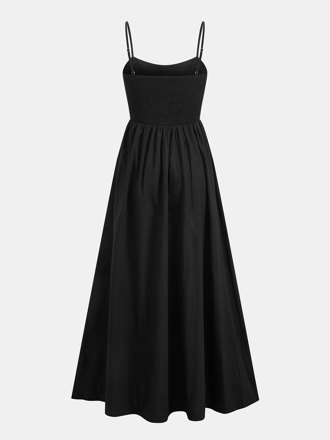 Damen Ärmelloses Maxi-Kleid mit Ausschnitten und Taschen