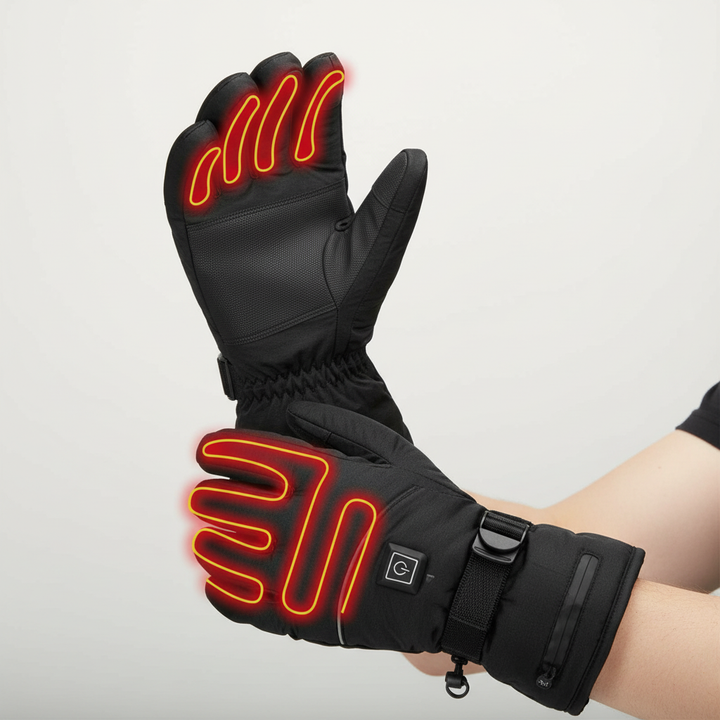 Beheizte Handschuhe mit drei Heizstufen und Touchscreen