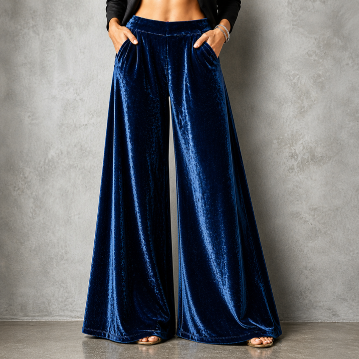 Maude - Coastal Boho™ Relaxed Wide-Leg Trousers