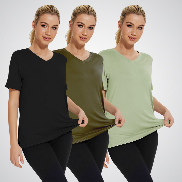 Selena™ - Casual, Loose T-Shirt (3-pack)