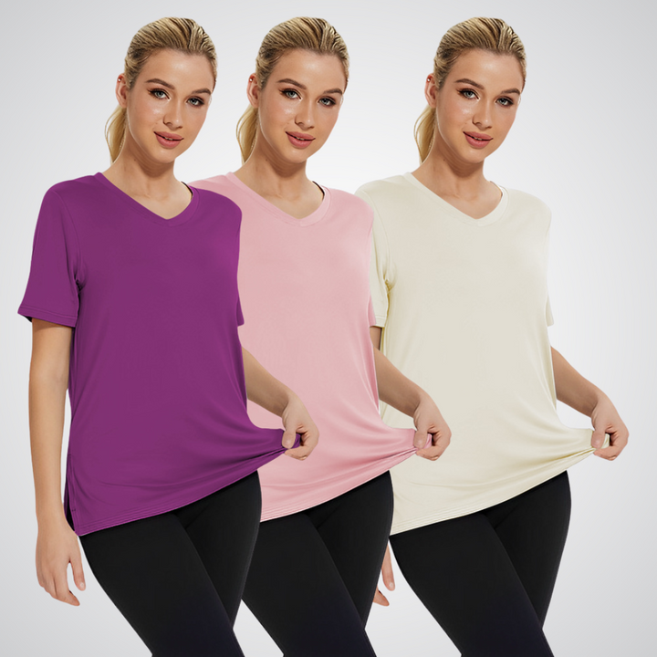 Selena™ - Casual, Loose T-Shirt (3-pack)
