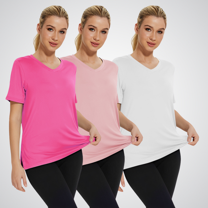 Selena™ - Casual, Loose T-Shirt (3-pack)