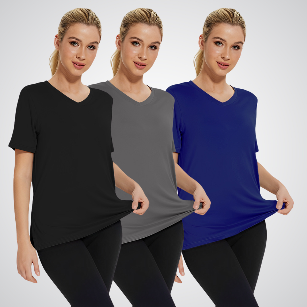 Selena™ - Casual, Loose T-Shirt (3-pack)