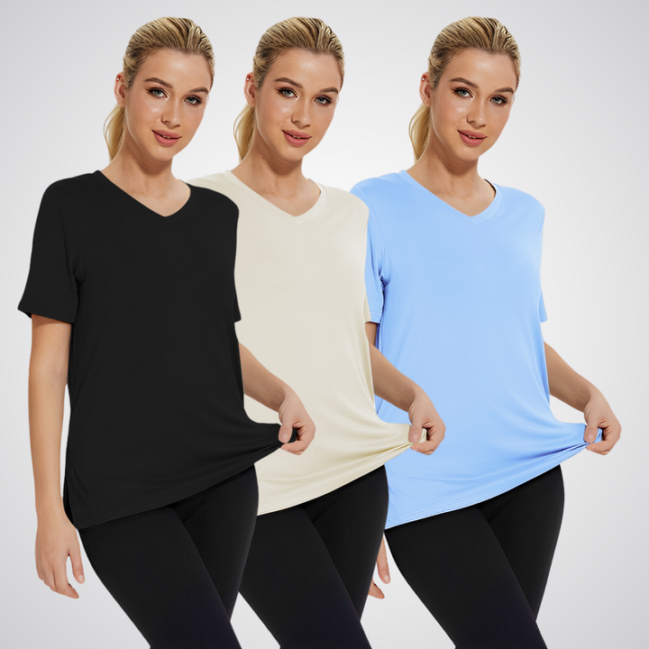Selena™ - Casual, Loose T-Shirt (3-pack)