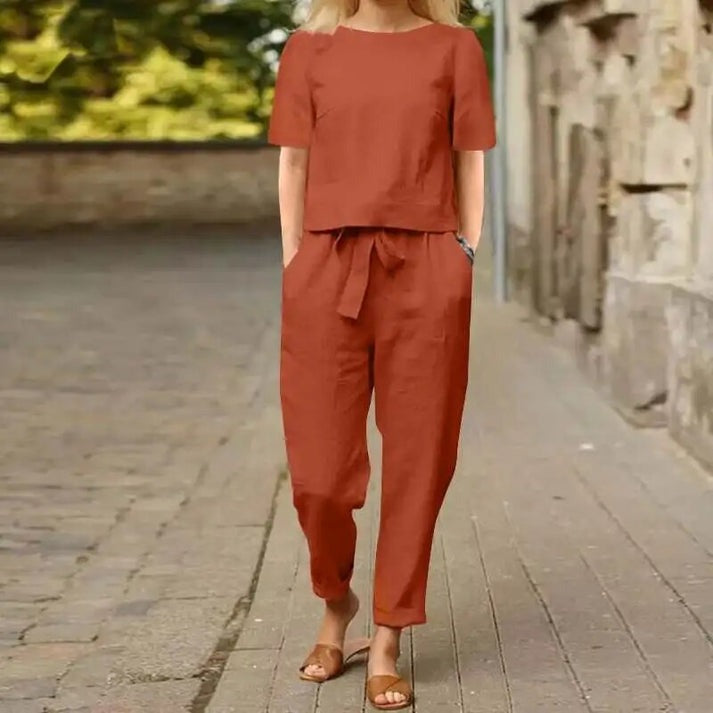 Michelle | Luxurious Two-Piece Summer Set