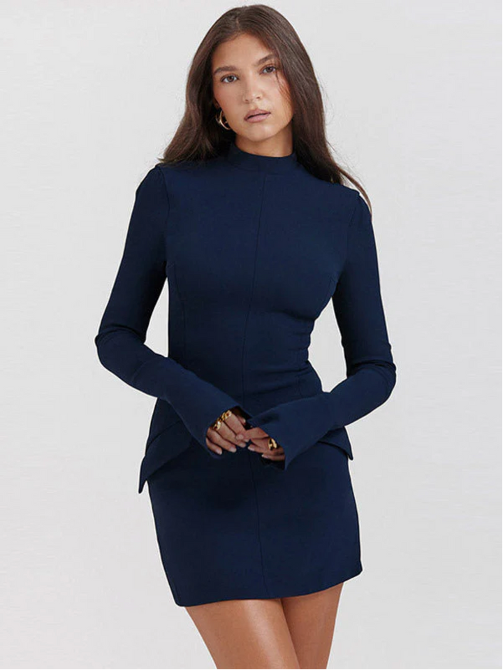 Silvia™ | Lapel Dress