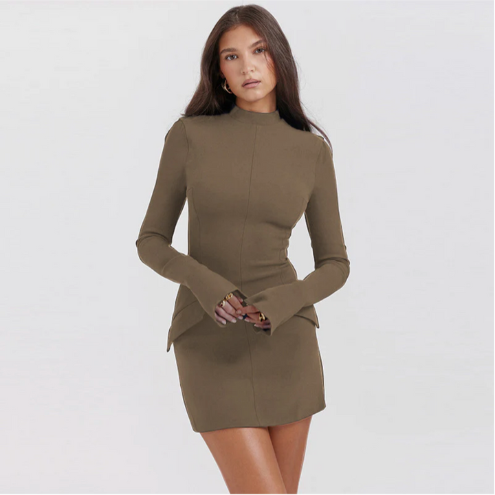 Silvia™ | Lapel Dress