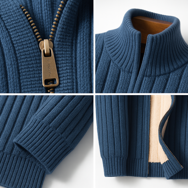 DUMONT LYON | ELEGANT CLASSIC ZIP WAISTCOAT