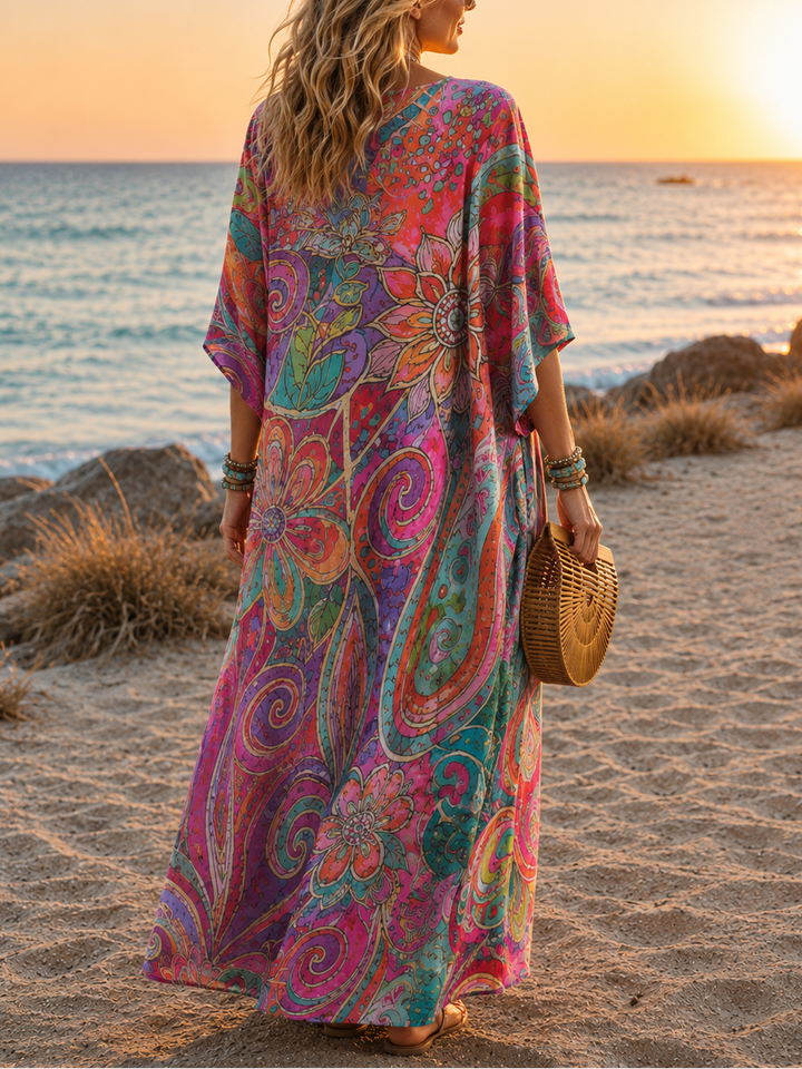 KLEMENTYNA | Lively Boho-Chic Dress