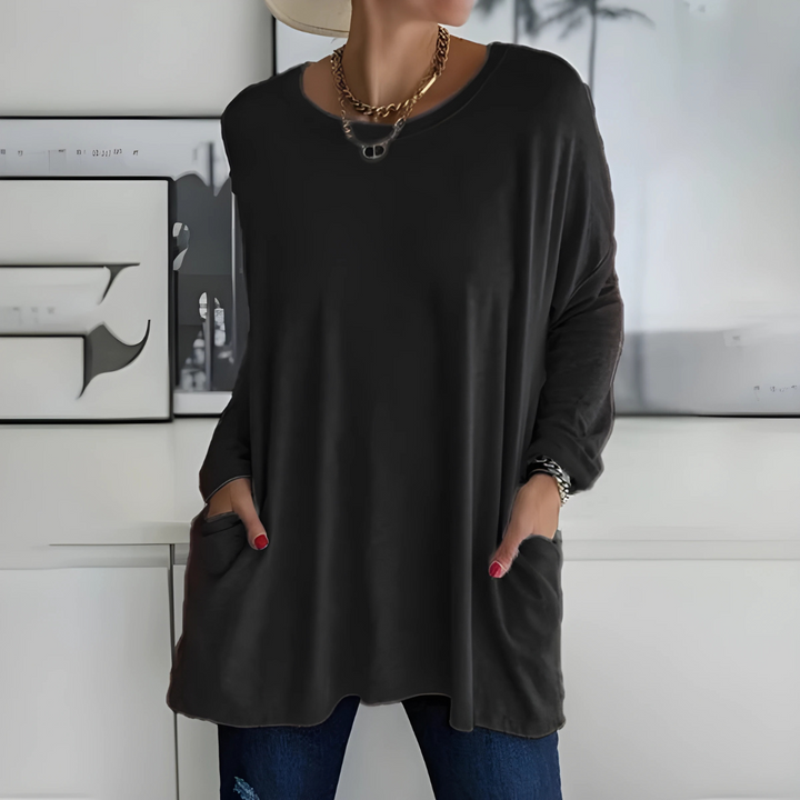 Aelira™ - Casual Long-Sleeve Shirt