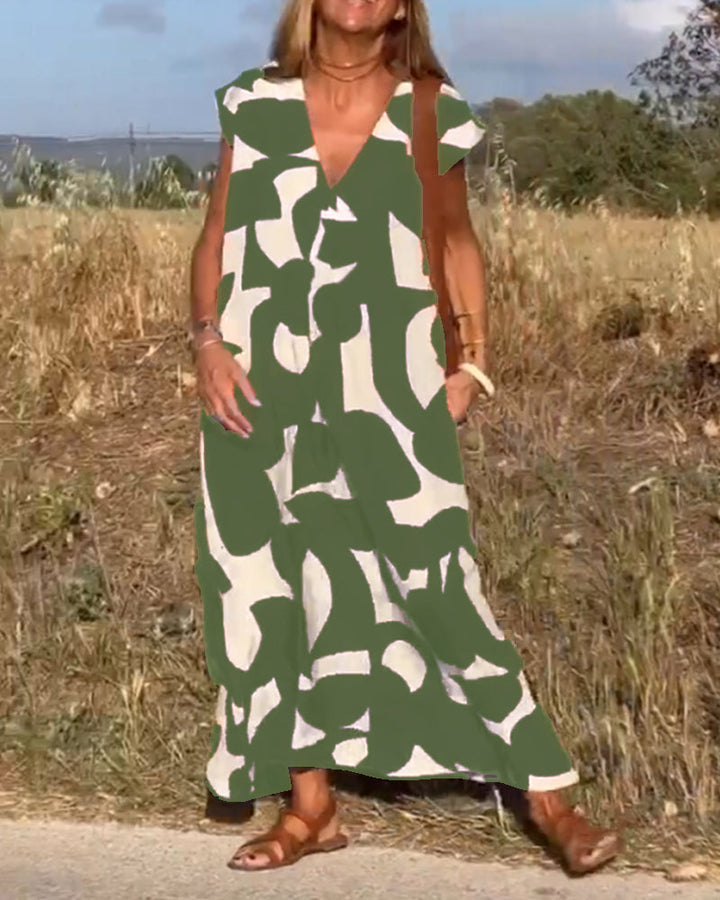 Kendall - Casual Abstract Dress