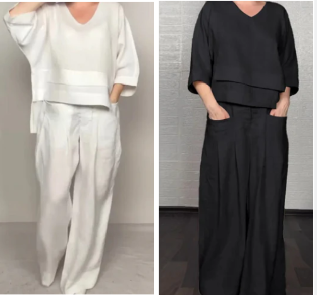 Noa | Elegant Minimalist Two-Piece Ensemble