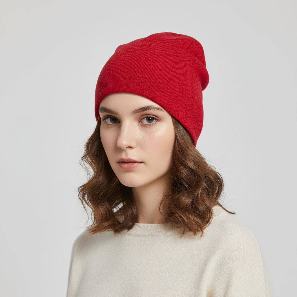Slouchy Beanie mit weichem Komfort in Einheitsgröße