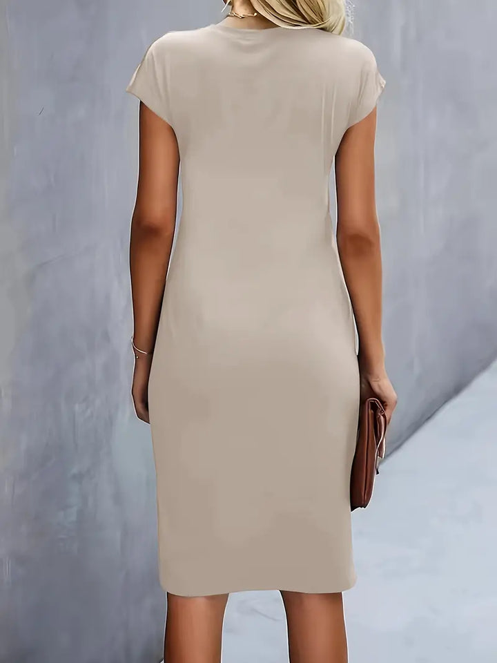 Katrien - Elegant Midi Dress with a Flattering Cut