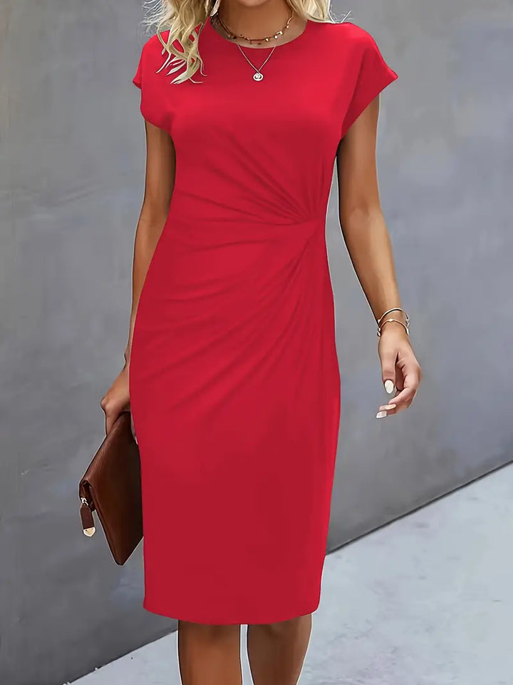 Katrien - Elegant Midi Dress with a Flattering Cut