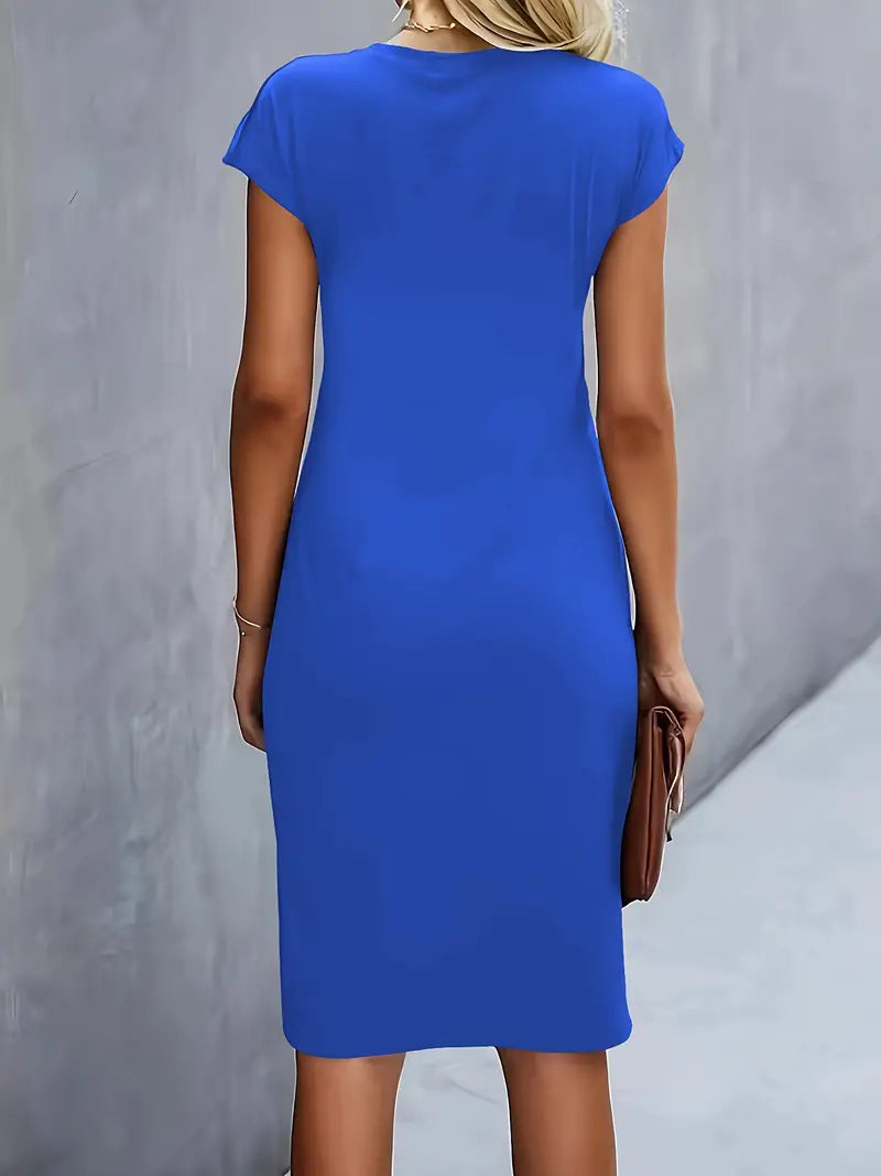 Katrien - Elegant Midi Dress with a Flattering Cut