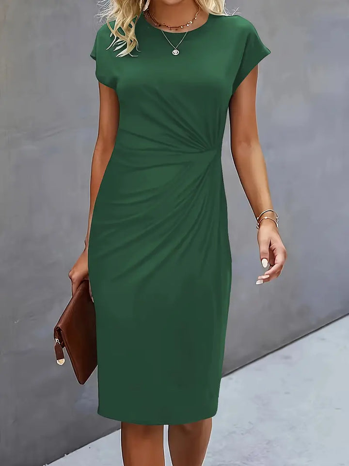 Katrien - Elegant Midi Dress with a Flattering Cut