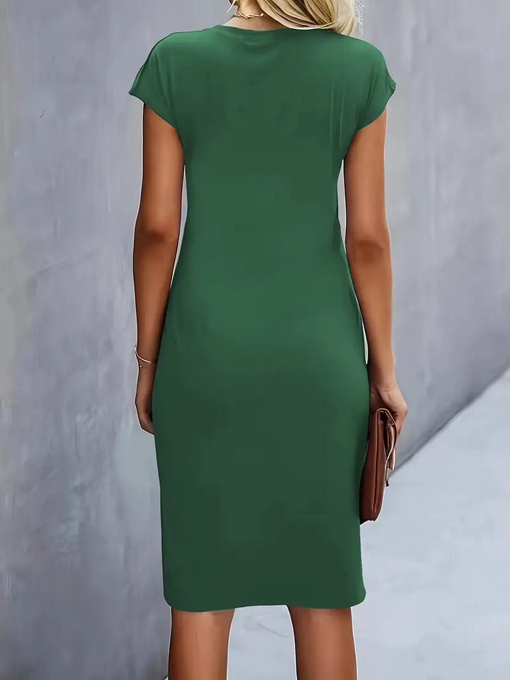 Katrien - Elegant Midi Dress with a Flattering Cut