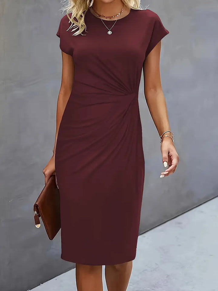 Katrien - Elegant Midi Dress with a Flattering Cut