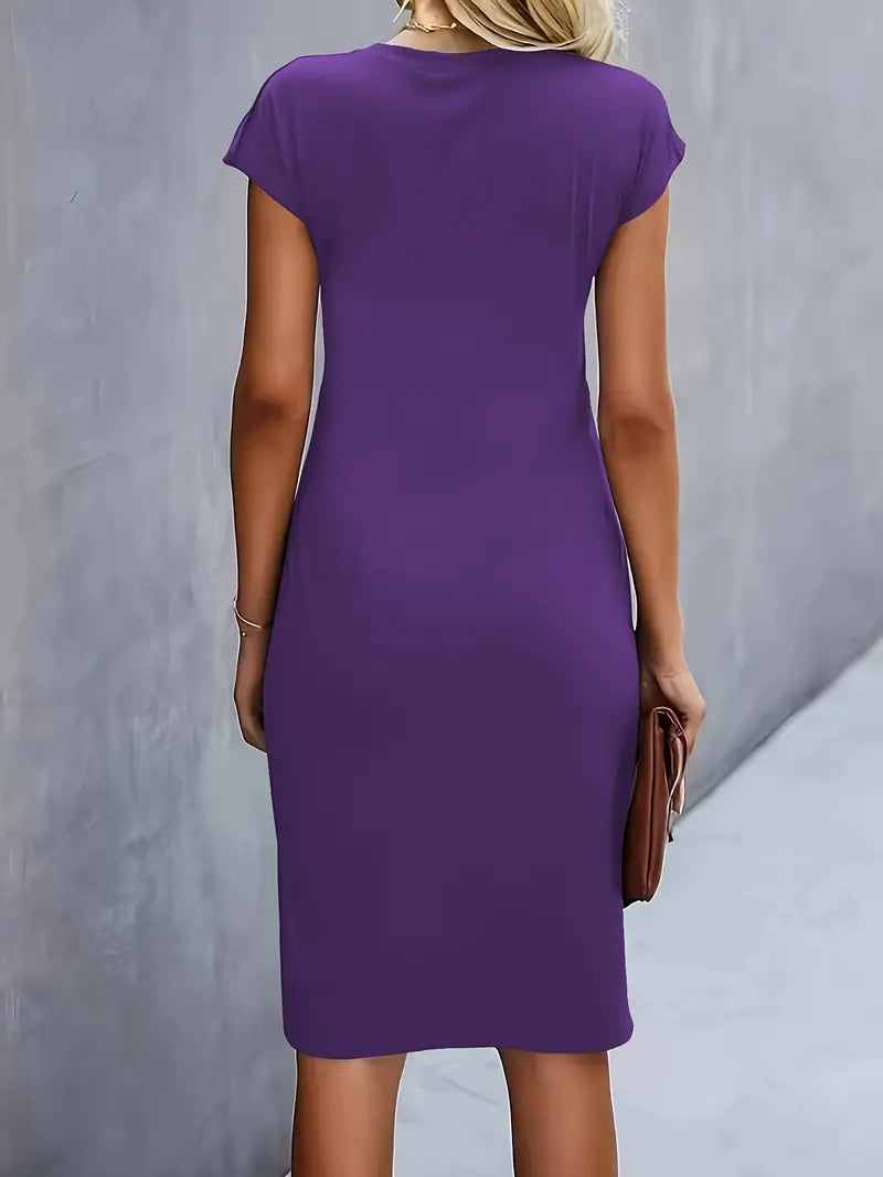 Katrien - Elegant Midi Dress with a Flattering Cut