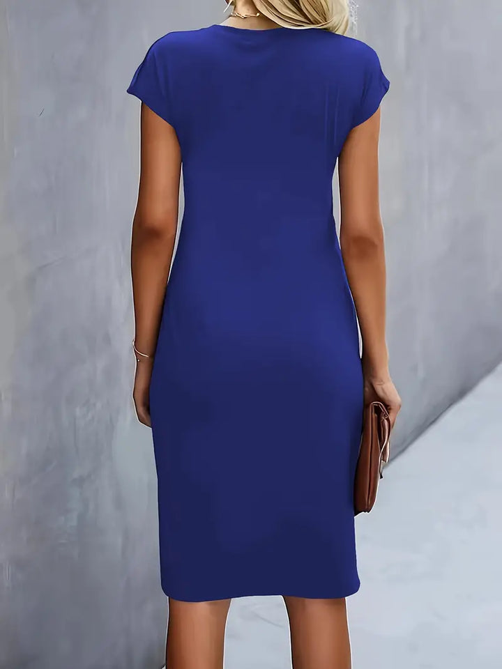 Katrien - Elegant Midi Dress with a Flattering Cut