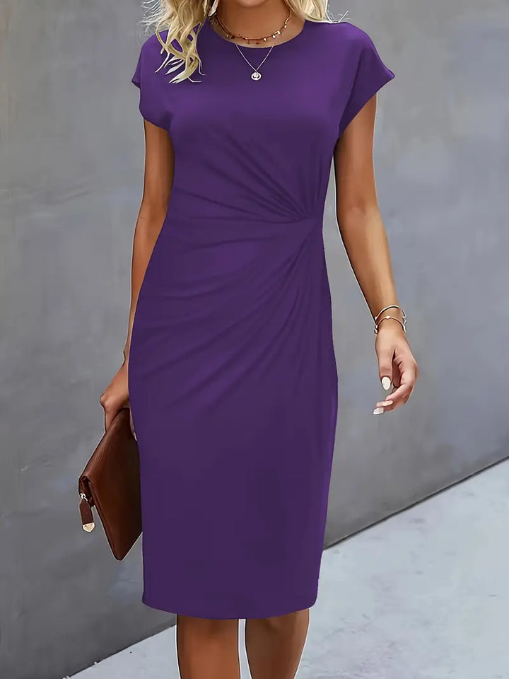 Katrien - Elegant Midi Dress with a Flattering Cut