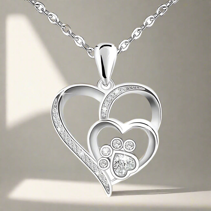 Corazón Pata Eterna™ | Infinite Love Necklace for Your Pets