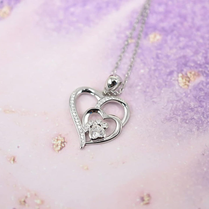 Corazón Pata Eterna™ | Infinite Love Necklace for Your Pets