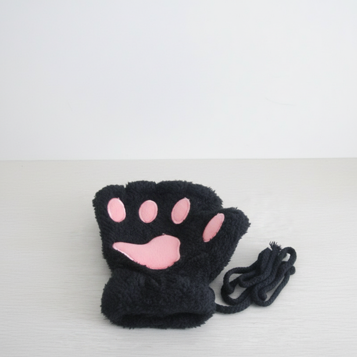 Fingerlose Pfotenhandschuhe mit Innenfutter