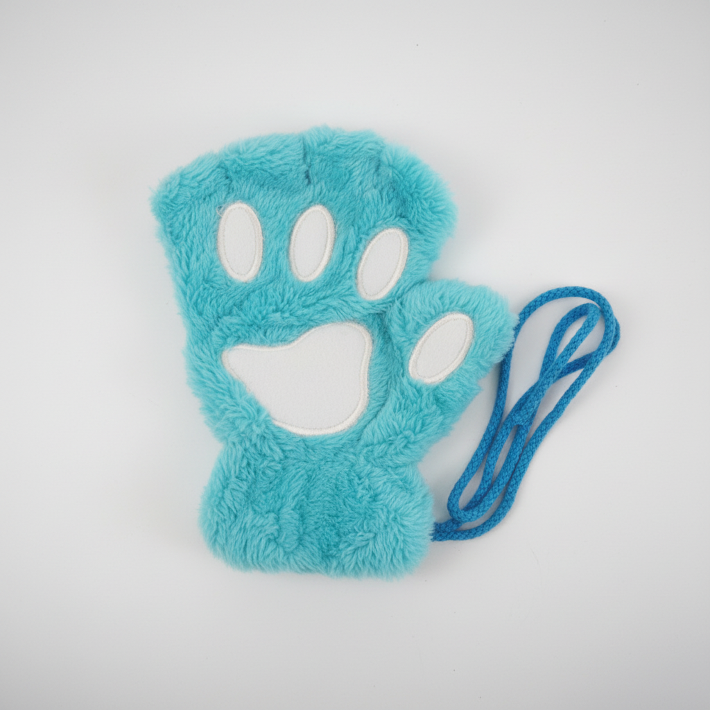 Fingerlose Pfotenhandschuhe mit Innenfutter