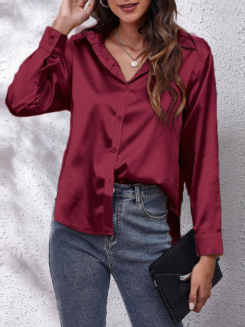 Chic long-sleeve shirt