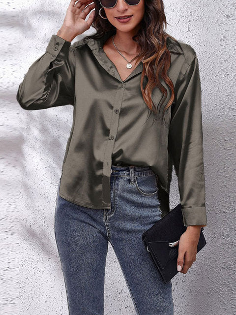 Chic long-sleeve shirt