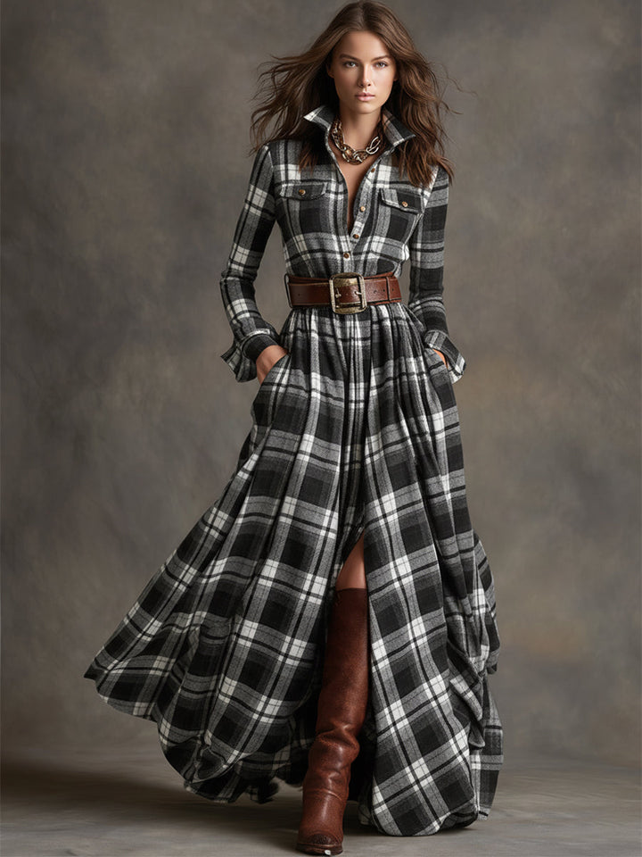 Evelyn™ - Classic, elegant Shirt Dress