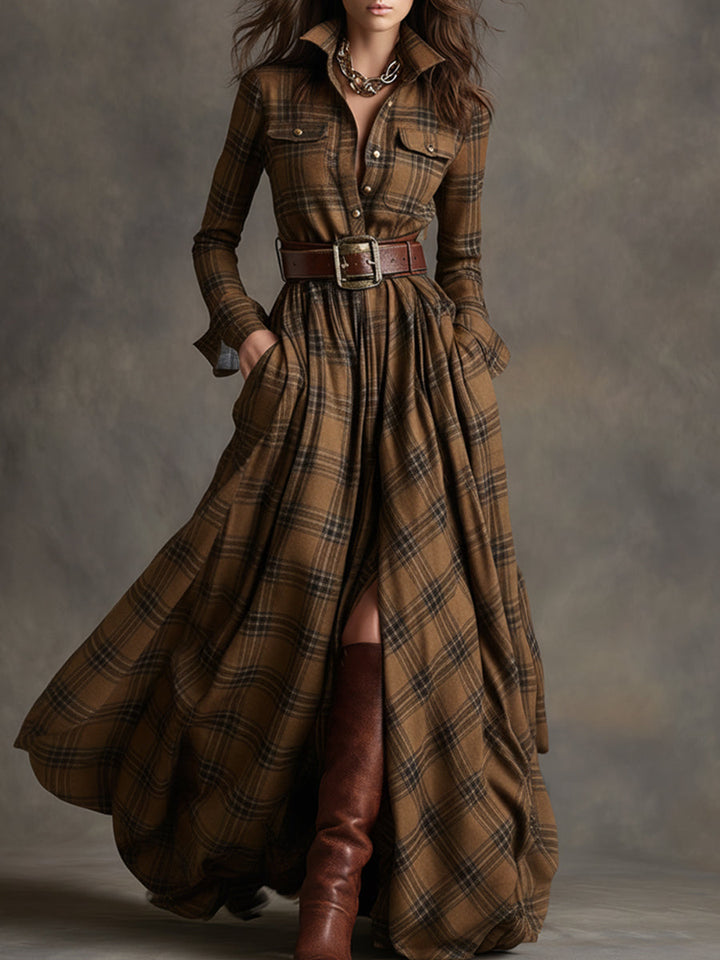 Evelyn™ - Classic, elegant Shirt Dress