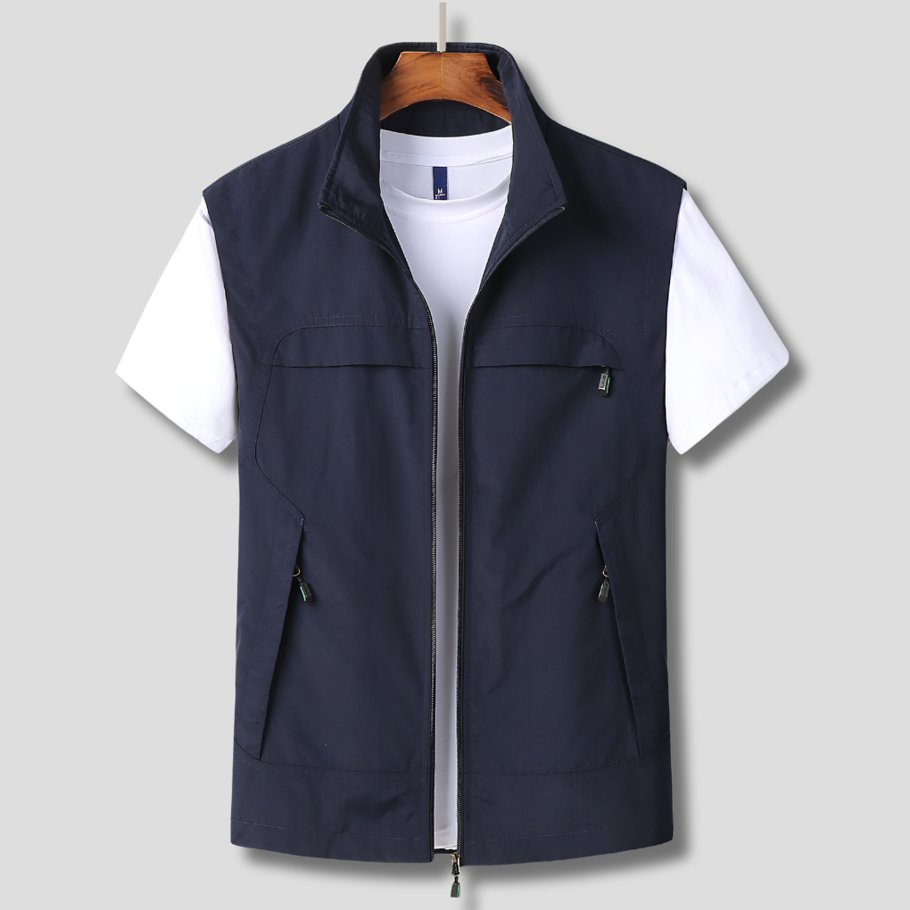 Men’s vest with pockets