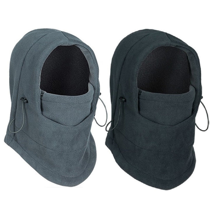 3-in-1 Wintermütze mit Kapuze und Schal